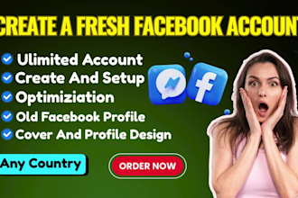 create facebook accounts for personal or business use, and old fb profile
