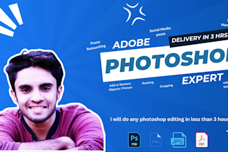do photo manipulation photoshop document and text editing