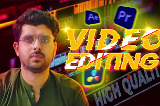 do professional youtube video editing in iman gadhzi style