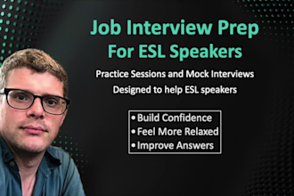 help esl speakers prepare for a job interview