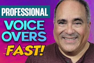 do a professional, warm, calm, friendly conversational american male voice over