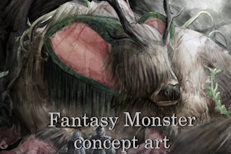 design a fantasy creature for your rpg game book or movie