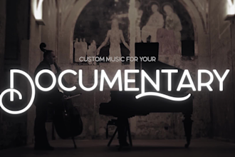 write soundtrack for your documentary