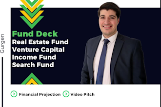 provide fund pitch deck and financial projection