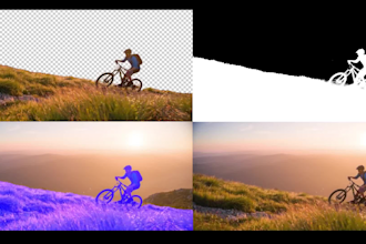 do vfx, composting, rotoscoping , tracking, green screen remove
