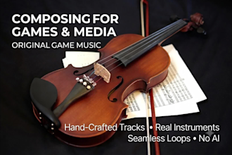 compose rich orchestral, cinematic soundtrack for your game