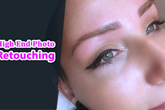 high end photo retouching and photo editing