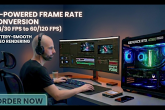 convert your video to smooth 60fps or 120fps