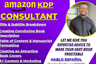 give you expert advice to lower your acos for KDP ads campaigns
