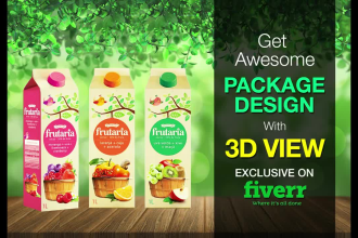 design professional product packaging design for small businesses