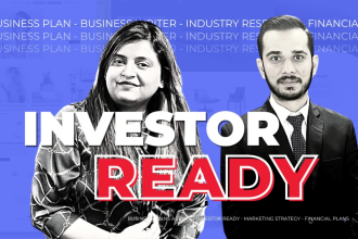 write investor ready business plan for startups and financial plan