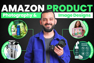 do professional amazon product photography and listing designs in USA