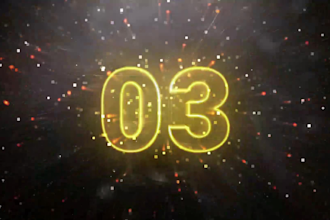do new year countdown video