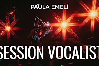 be your professional female session singer or vocalist