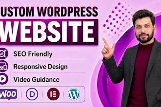 design and develop a wordpress website for your business