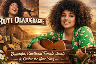 be your female country music, neo soul guitarist, singer and vocalist