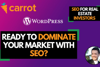 do full service SEO for real estate investors