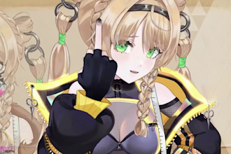design live2d anime model, 2d vtuber model, live2d rigging, anime commission
