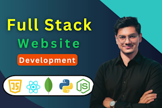 build full stack web apps using react, node, mongodb or custom