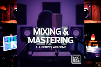 professionally mix and master your song as a mixing engineer