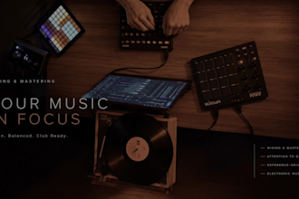 mix and master your electronic music