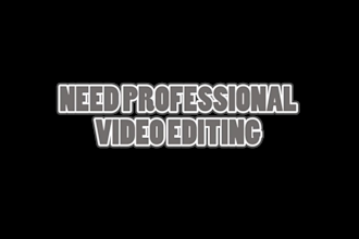 be your professional premiere pro video editor