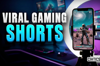 create viral gaming shorts for tiktok and youtube