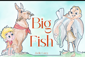 draw children book illustration and kid book cover design