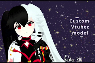 make a custom 3d vtuber model just for you using vroid, blender and unity