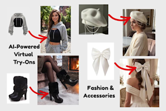 do virtual try on with ai fashion models for your fashion and accessories