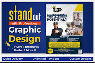 design a professional flyer