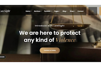 build notary website lawyer website notary landing page attorney lawfirm website