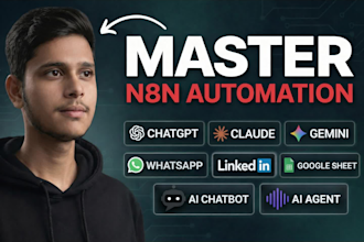 do n8n automation, n8n ai agent, n8n whatsapp chatbot, voice agent