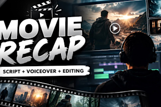 do full movie recap videos editing