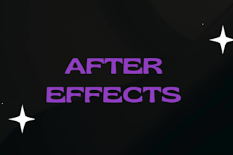 do your work in adobe after effects