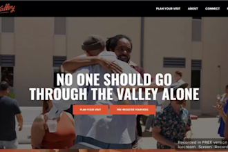 build church website and ministry website with online livestream and donation