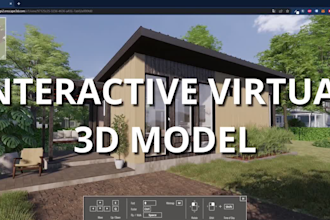 create an interactive render to view in the browser