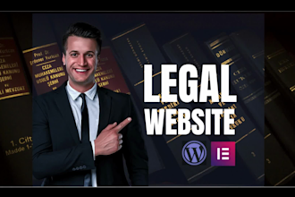 create lawyer, law firm website in wordpress