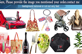 do product photo clipping path,background removal very fast