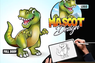 design an animal mascot or animal logo for you