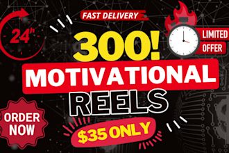 create motivational shorts instagram reels, youtube shorts, tiktok videos