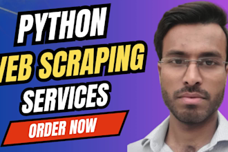 use python crawler for web scraping to excel or json