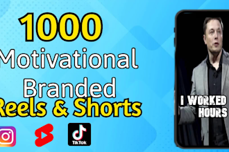 create business motivational youtube short videos, instagram reels