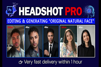 generate realistic professional ai headshots for business
