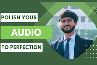 do professional audio editing, cleaning, noise reduction
