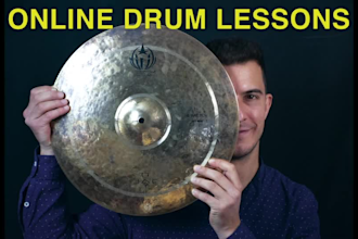 give you online drum lessons