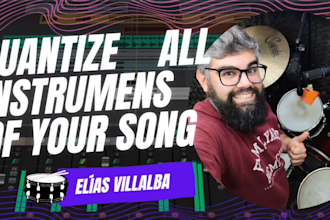 quantize all instruments of your song