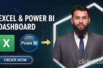 do excel report, excel dashboard and power bi dashboard