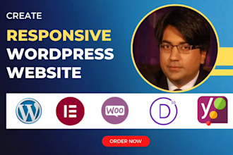 create responsive wordpress website design for your business