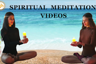 make meditation videos that bring spiritual healing